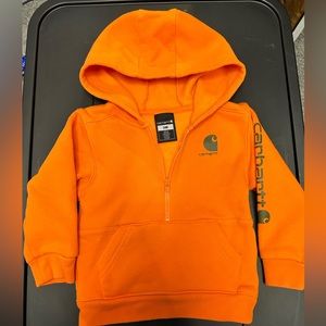 Carhartt Orange Hoodie 24months